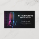 Search for microphone business cards Musician