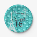 Search for paris paper plates Blue