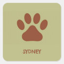 Search for dog silhouette stickers Paw