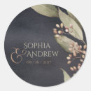 Search for rustic monogram stickers Winter