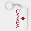 Search for maple leaf key rings Canuck