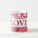 Search for patchwork coffee mugs Pink