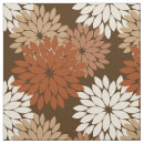 Search for dark brown fabric Flowers