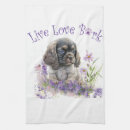 Search for cocker spaniel dog tea towels Puppy