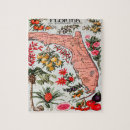 Search for florida map puzzles Vintage