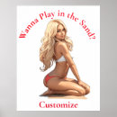 Search for beach babe posters Blonde