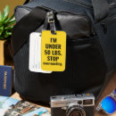 Search for sarcastic luggage tags Funny