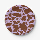Search for brown cow paper plates Cowboy