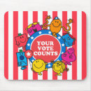 Search for smileys mousepads Mr men little miss