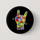 Search for autism awareness month badges Hard of hearing