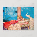 Search for princesses postcards Illustration
