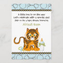 Search for tiger baby boy shower invitations Zoo