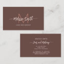 Search for earthy business cards Simple basic plain clean