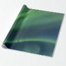 Search for northern lights wrapping paper Alaska