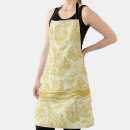 Search for vintage botanical print aprons Yellow