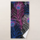 Search for peacock feather bath towels Animal