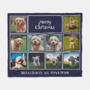 Search for pet photo blankets Merry christmas