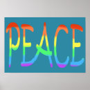 Search for rainbow peace sign posters Colourful
