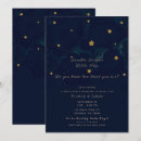 Search for twin stars baby shower invitations Whimsical