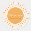 Search for boho stickers Baby shower thank you