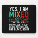 Search for african american mousepads Black