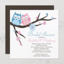 Search for owl bridal shower invitations Floral