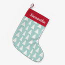 Search for mint green christmas stockings White
