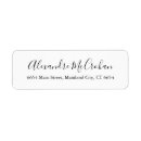 Search for basic return address labels Script
