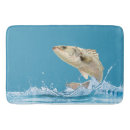 Search for fish fishing fisherman bath mats Water