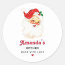 Search for retro kitchen stickers Made with love
