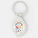 Search for be who you are key rings Pride
