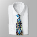 Search for oriental pattern ties Blue