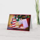 Search for hot cocoa christmas cards Santa