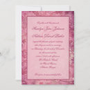 Search for pink paisley wedding invitations Floral