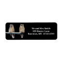 Search for owl return address labels Wildlife