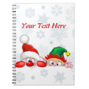 Search for elf notebooks Santa claus