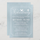 Search for dove christening invitations Boy