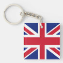 Search for british blue key rings Red white and blue