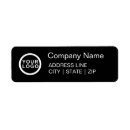 Search for round logo return address labels Your logo here