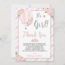 Search for hot air balloon thank you cards Silver glitter