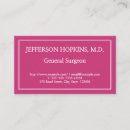 Search for general surgeon business cards Plain