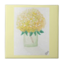 Search for hydrangea tiles Watercolor