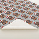 Search for dachshund christmas blankets Puppy