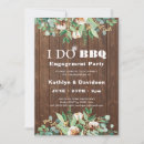 Search for floral i do bbq invitations Rustic wood