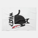 Search for black santa tea towels Cat
