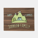 Search for camping tent doormats Happy campers