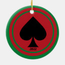 Search for poker christmas tree decorations Spade