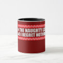 Search for naughty list mugs Regret