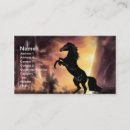Search for stallion business cards Friesian