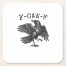 Search for funny pun coasters F caw f